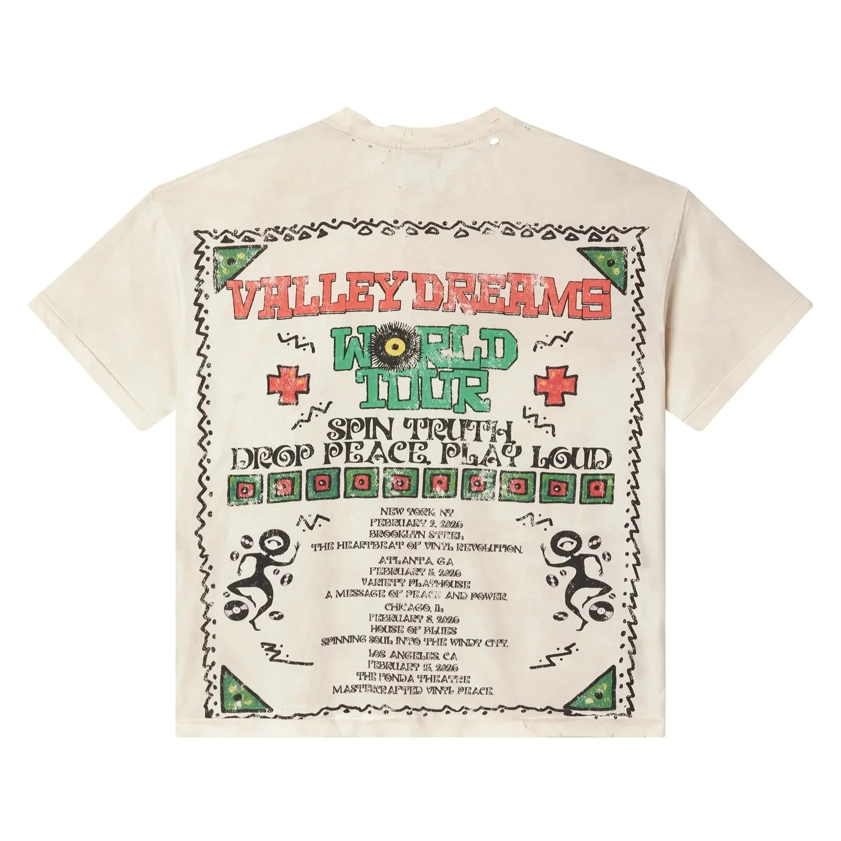 Vale Forever Valley Dreams T-Shirt Beige - Image 2