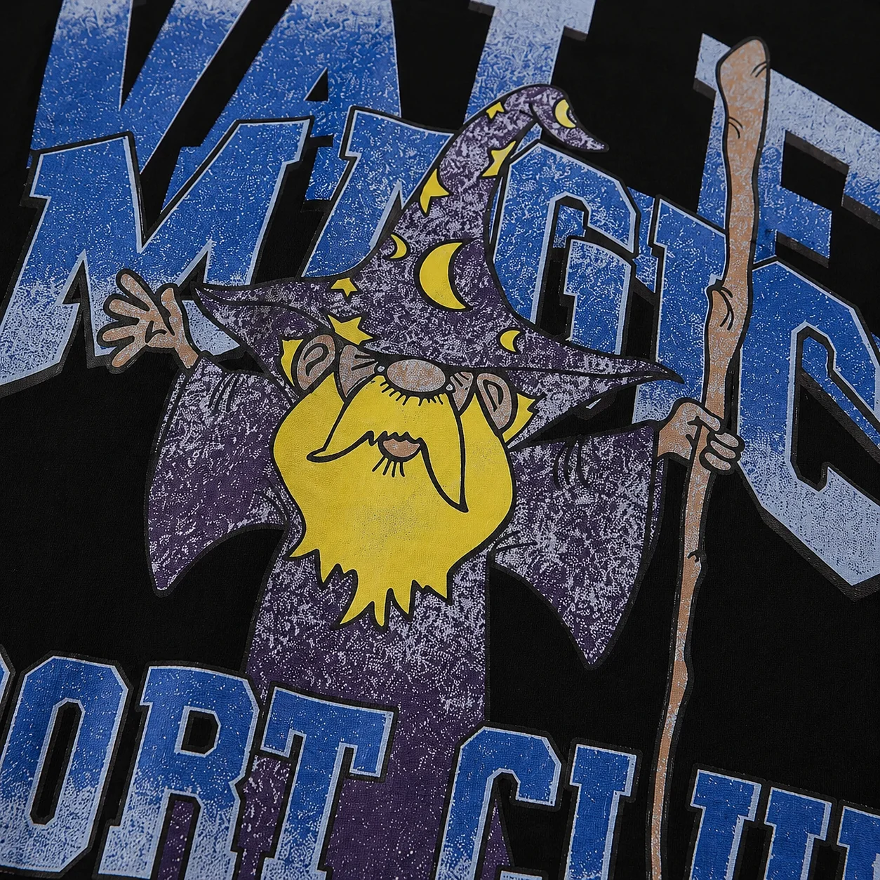 Vale Forever Vale Magic Sport Club Graphic Tee ‘Black/Blue/Purple’ - Image 3