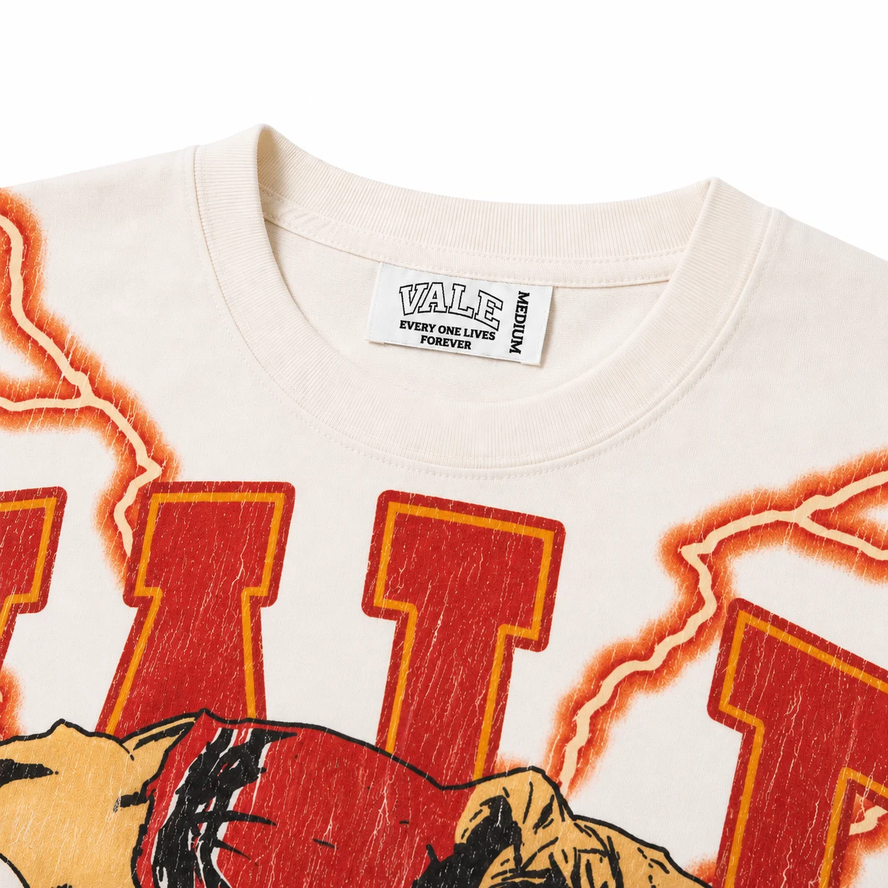 Vale Forever Big Dog Tee ‘White’ - Image 5