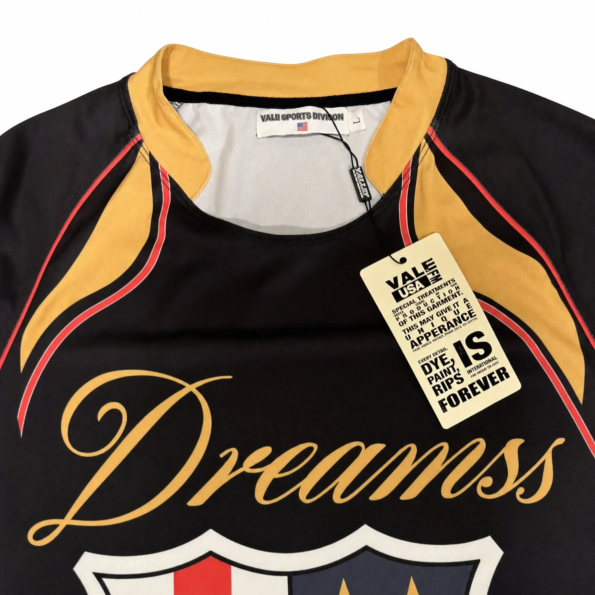 Vale Forever Dreams Futbol Jersey Black - Image 4
