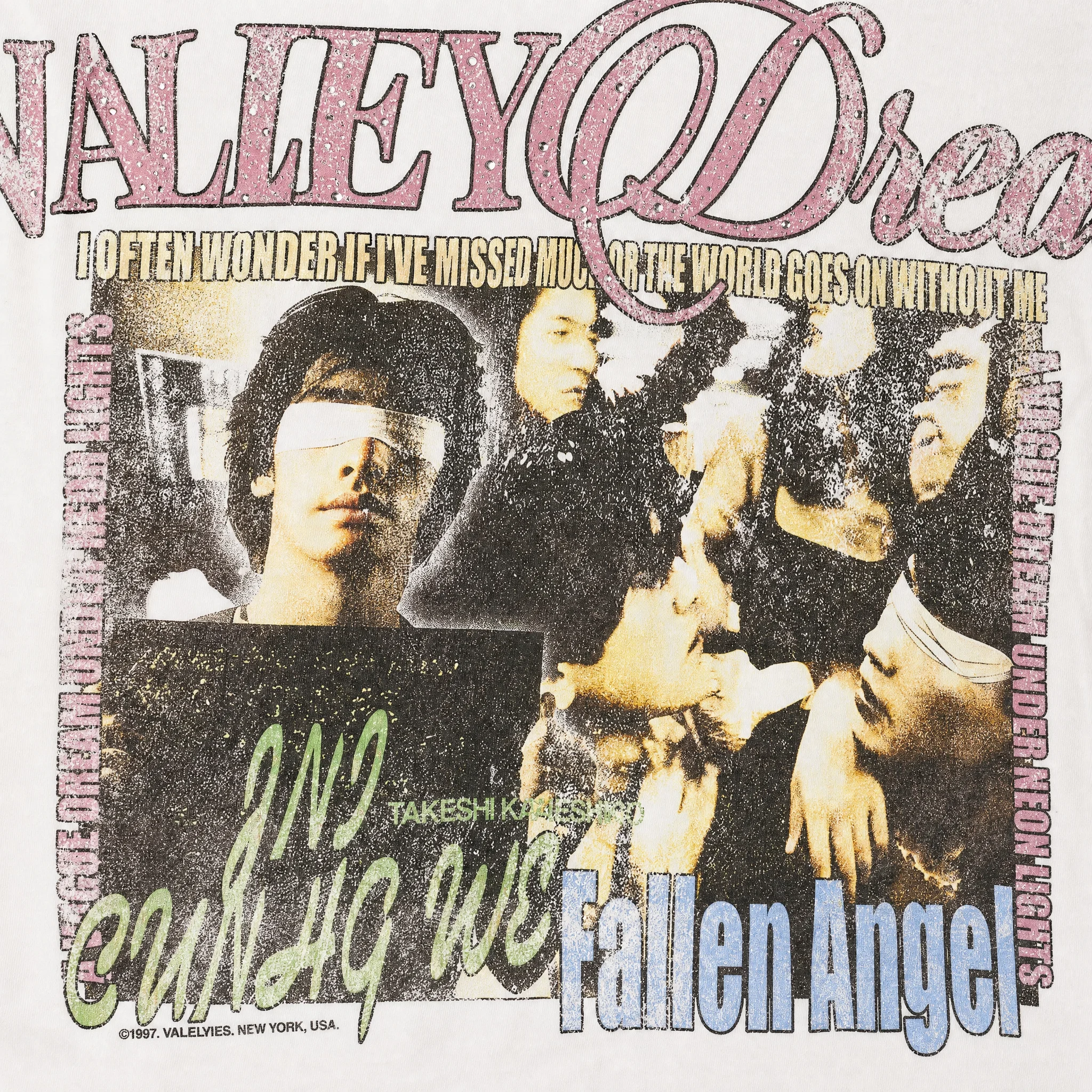 Vale Forever Fallen Bling Tee ‘White’ - Image 4