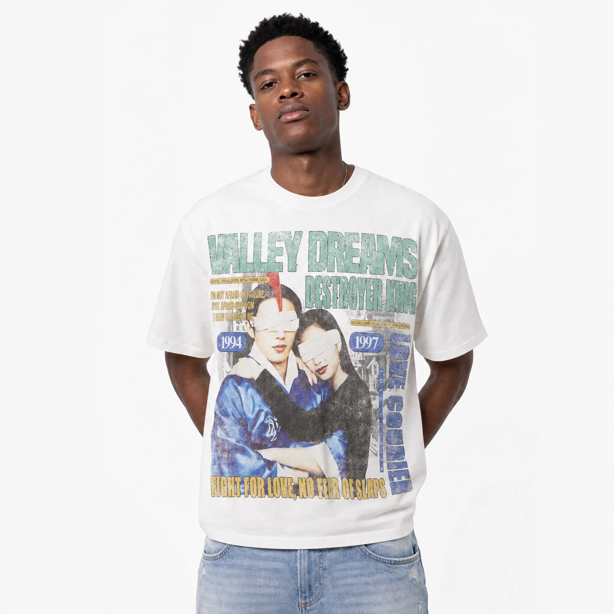 Vale Forever Robot Bling Tee ‘White’ - Image 6