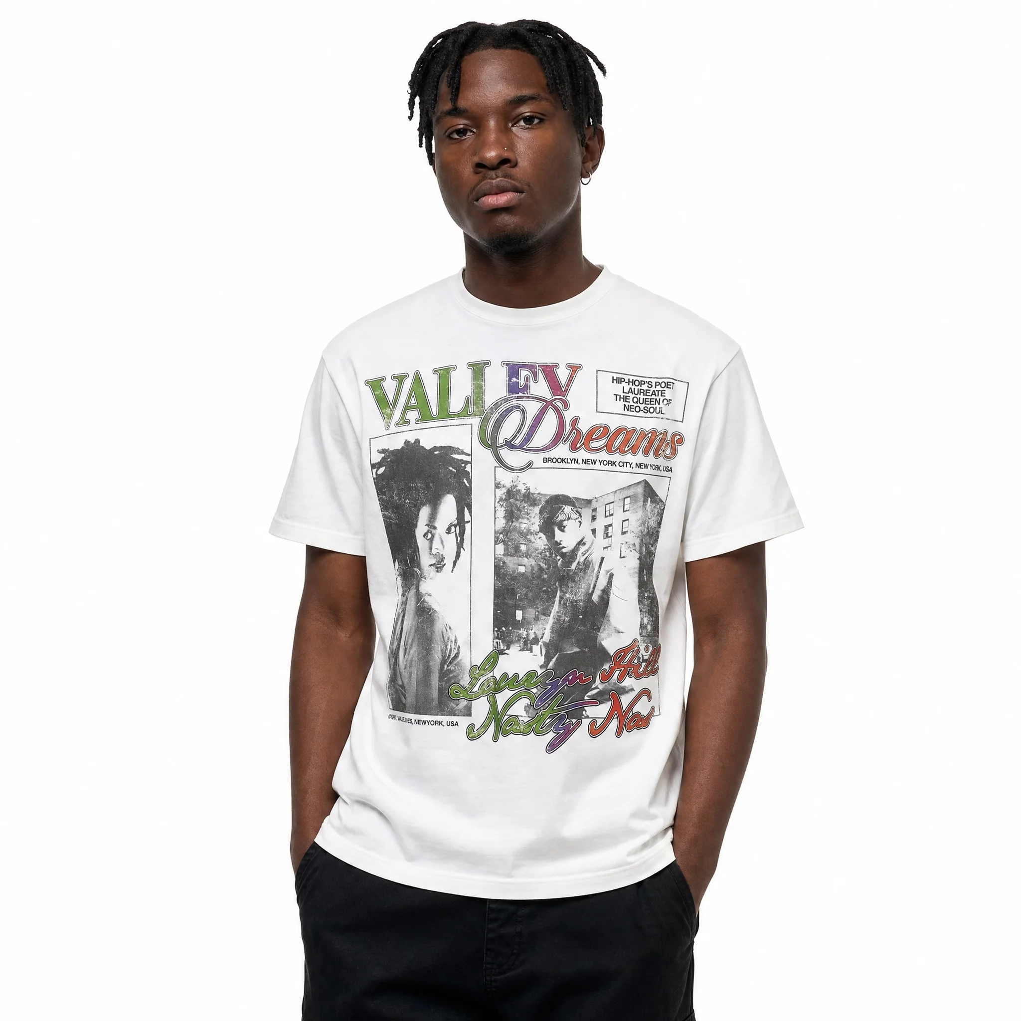 Vale Forever Valley Dreams If I Ruled The World T-Shirt White - Image 6