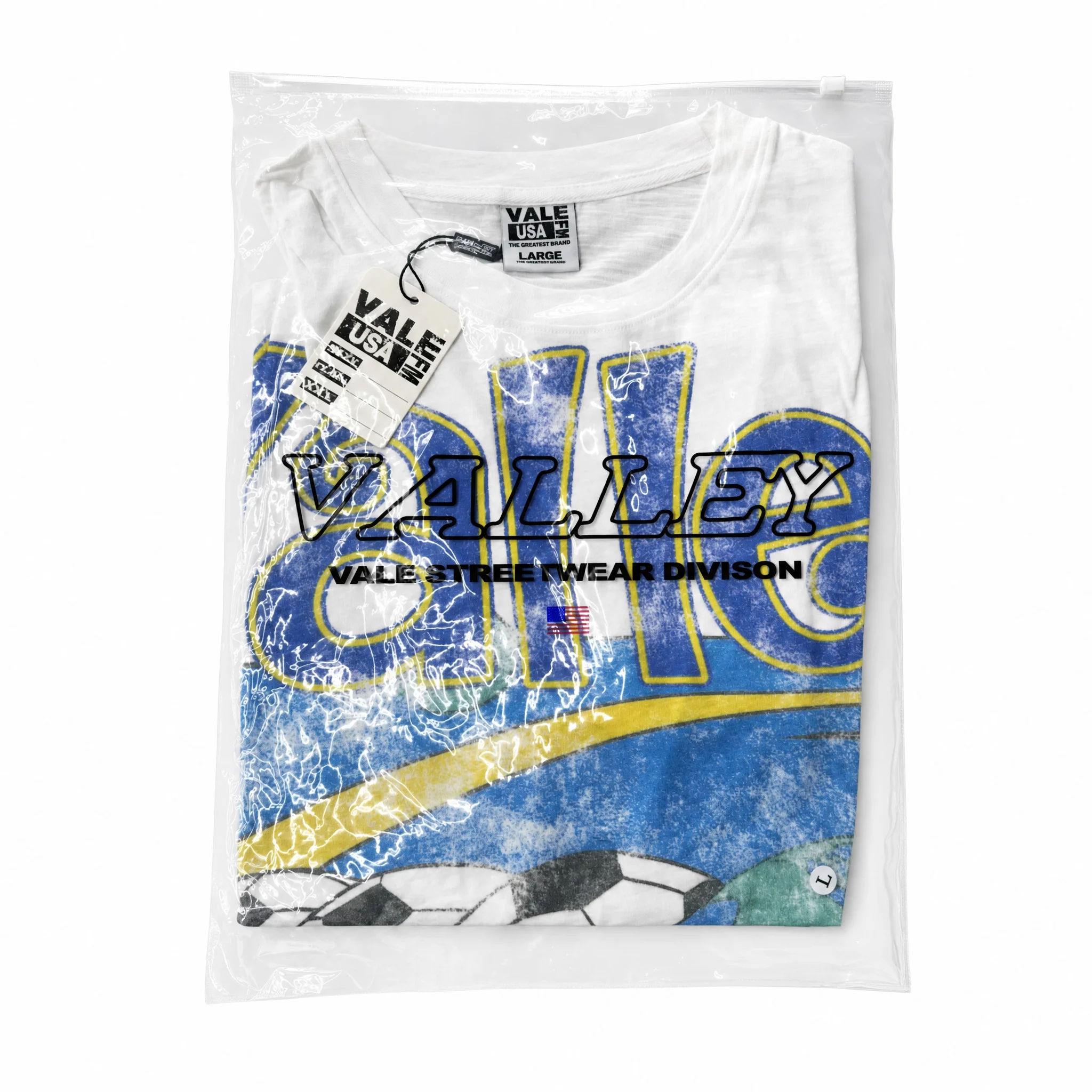 Vale Forever Valley Dreams Sports Division T-Shirt White - Image 5