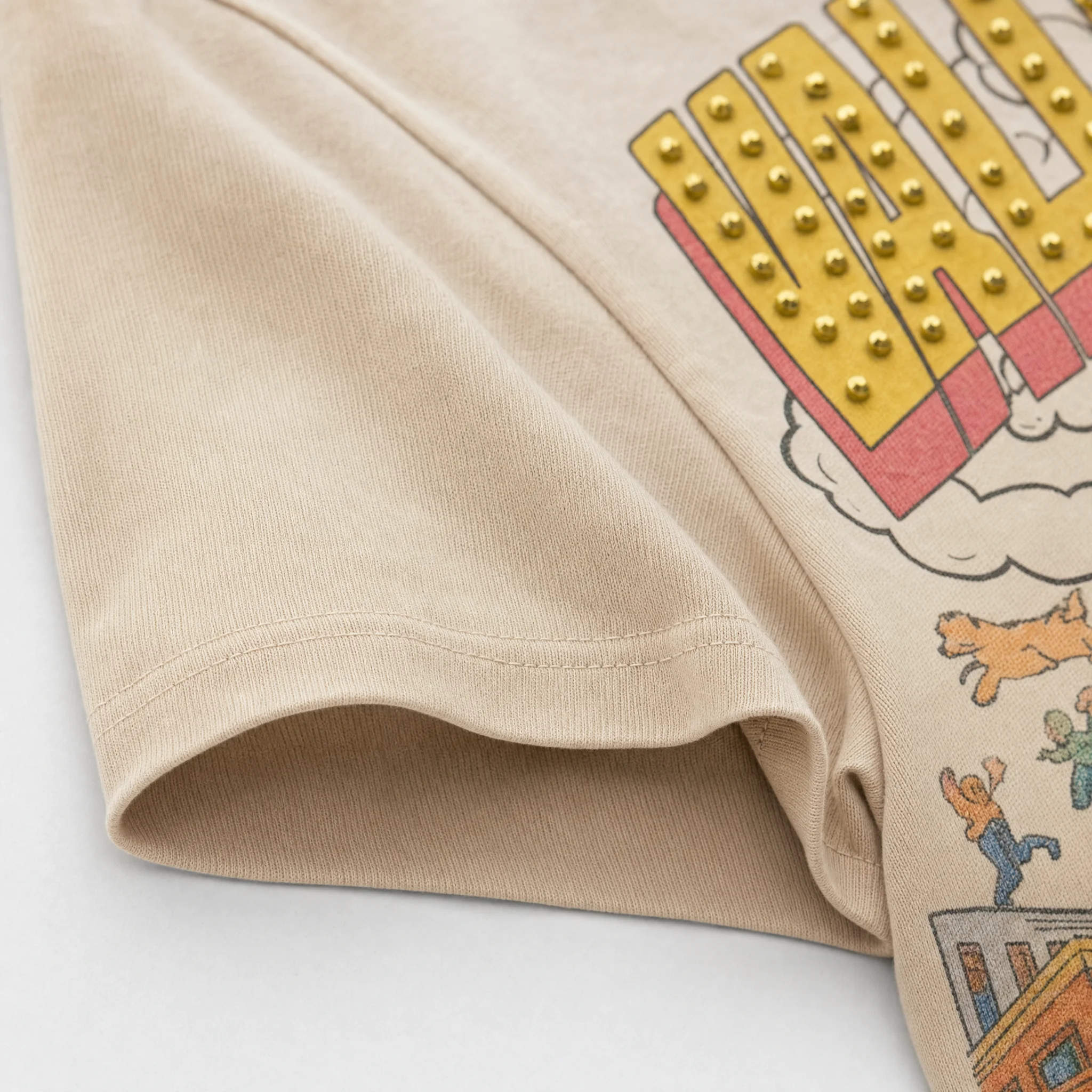 Vale Forever Valley Dreams T-Shirt Beige - Image 3