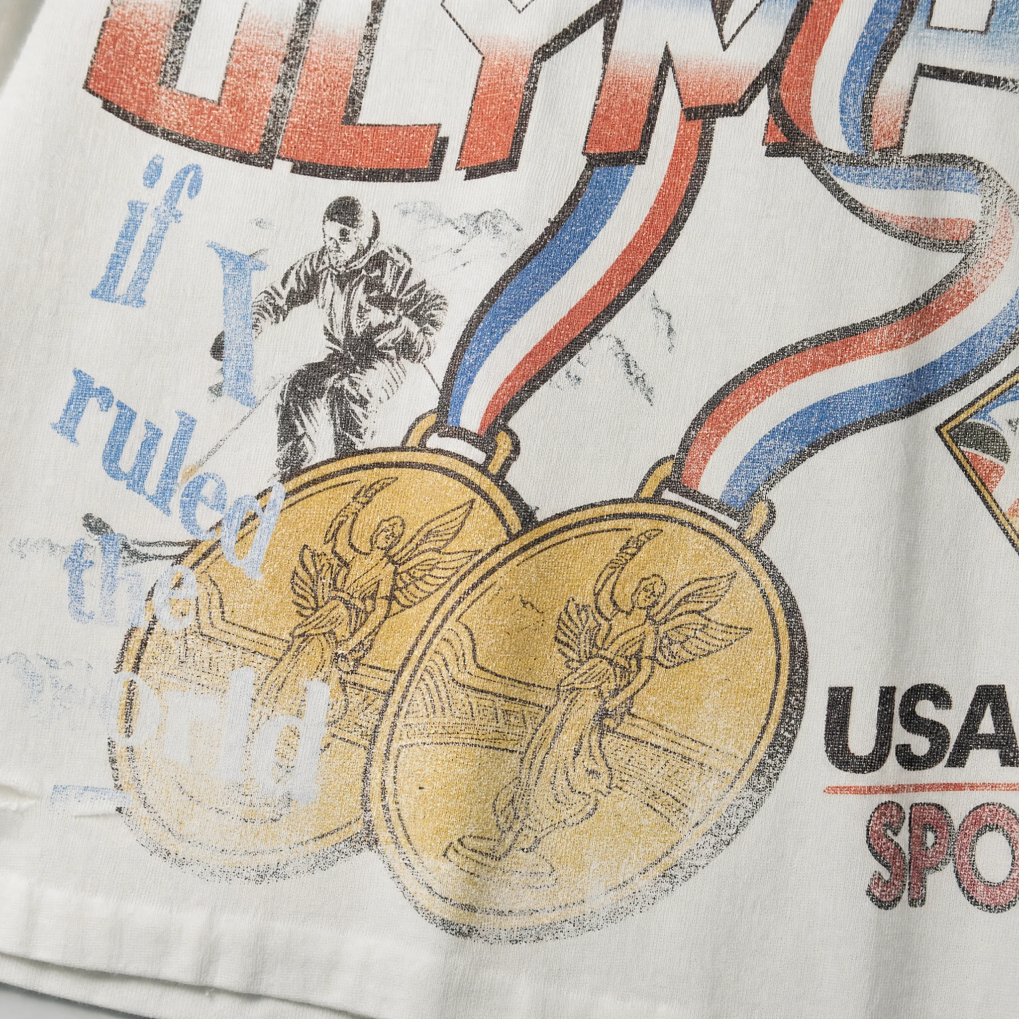 Vale Forever Valley Olympic Medal T-Shirt White - Image 3
