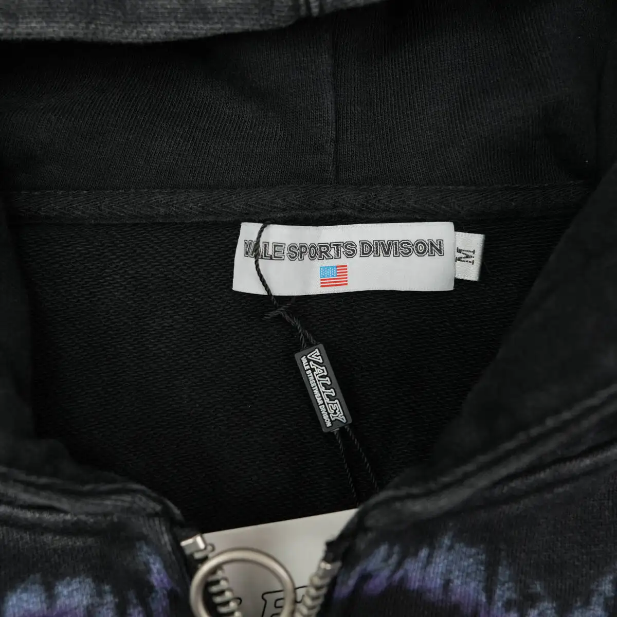 Vale Forever Raven Zip-Up Hoodie – Black/Multi - Image 6
