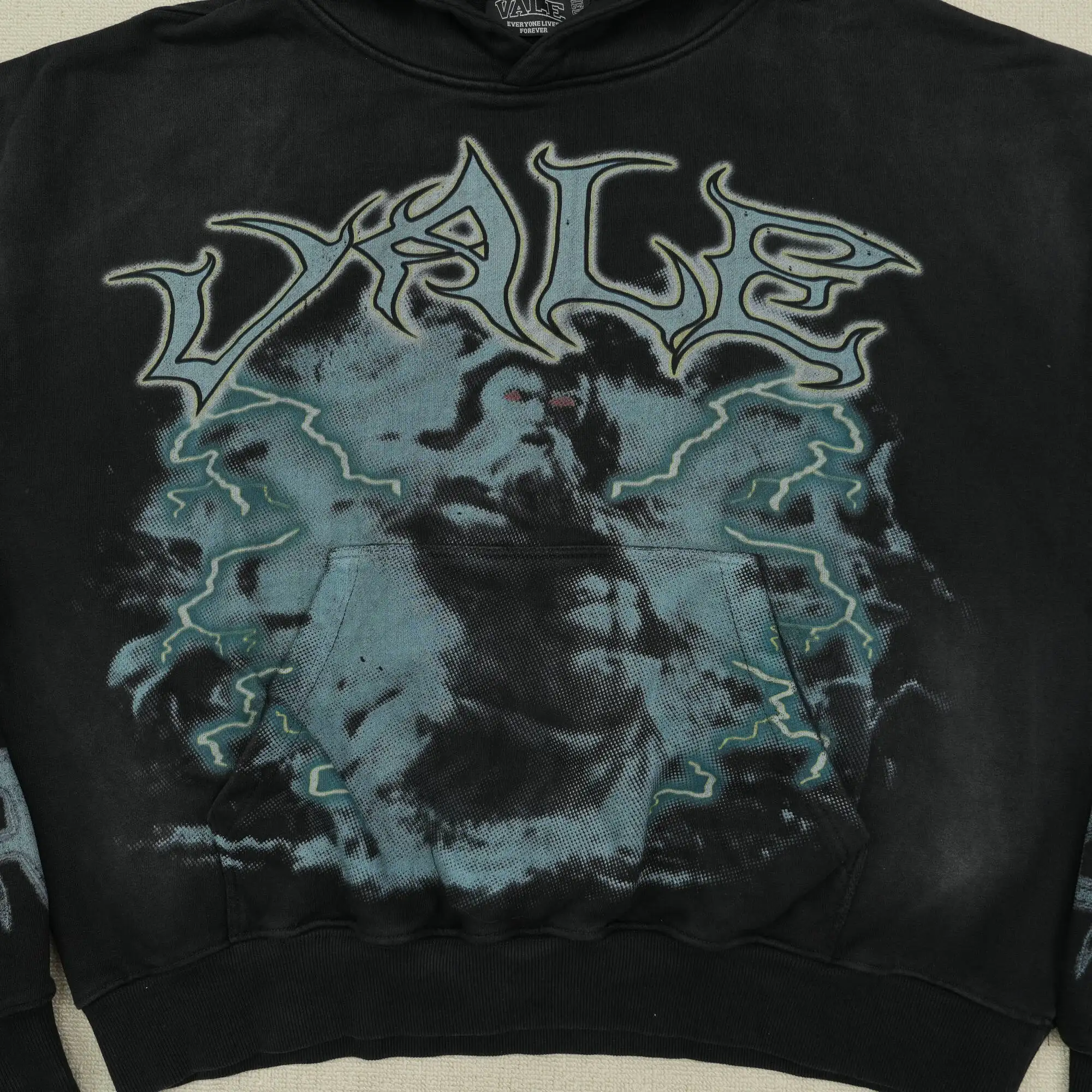 Vale Shadow Graphic Hoodie – Black - Image 6