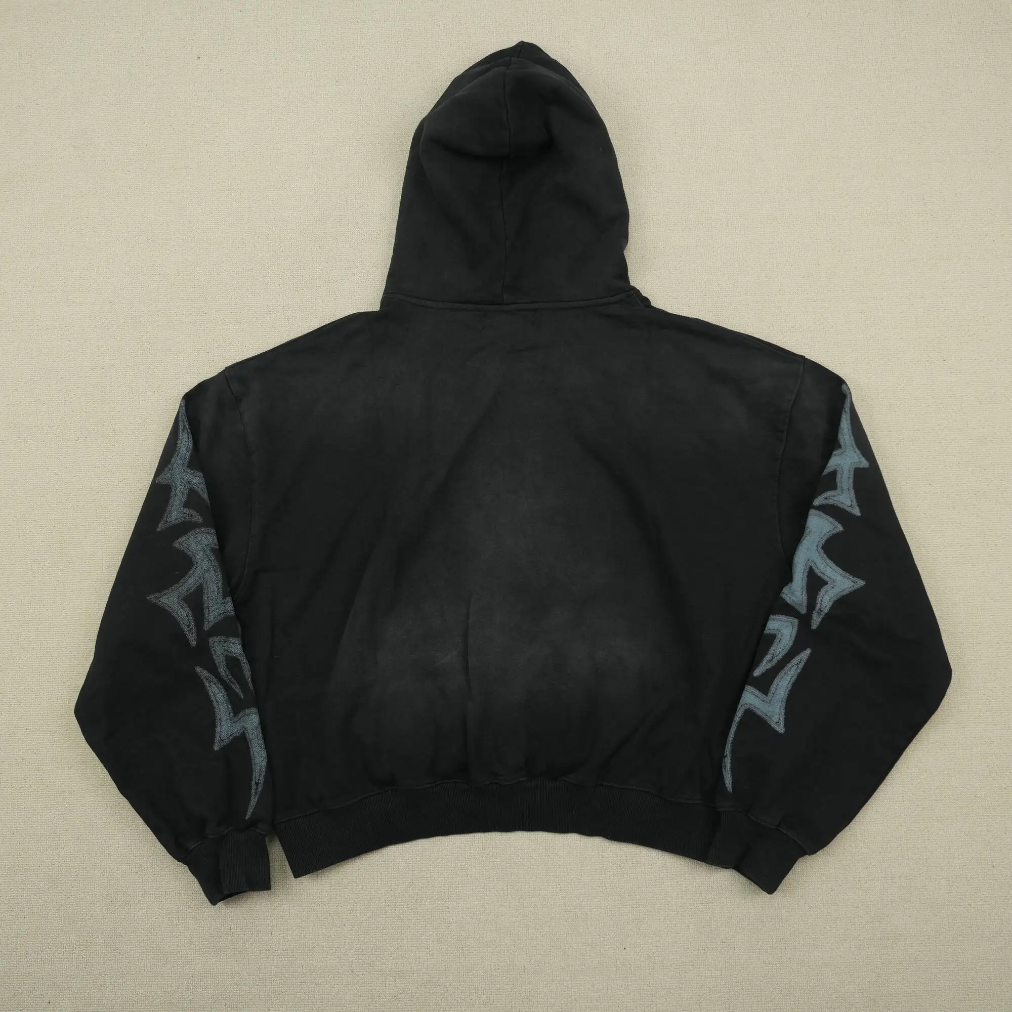Vale Shadow Graphic Hoodie – Black - Image 2