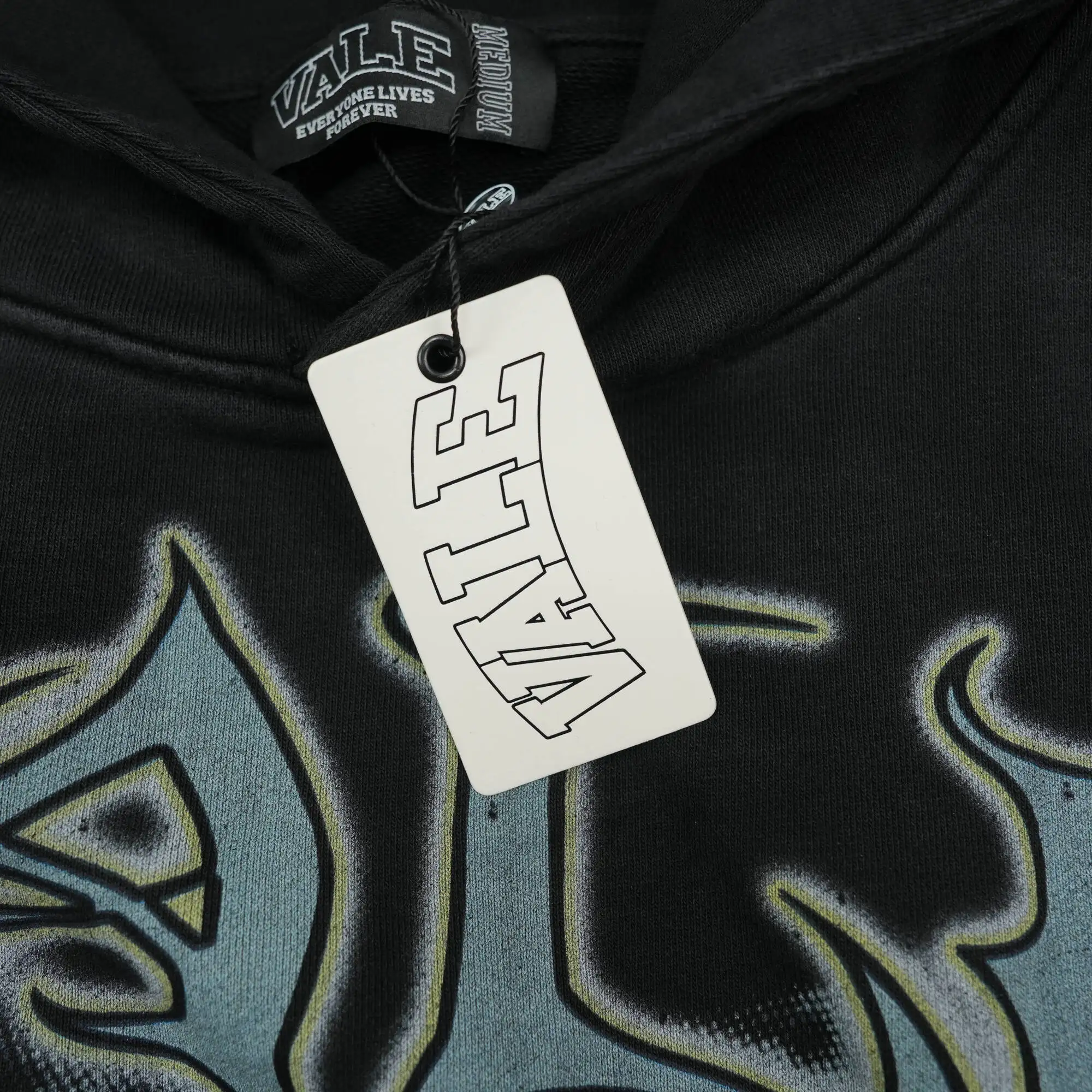 Vale Shadow Graphic Hoodie – Black - Image 4