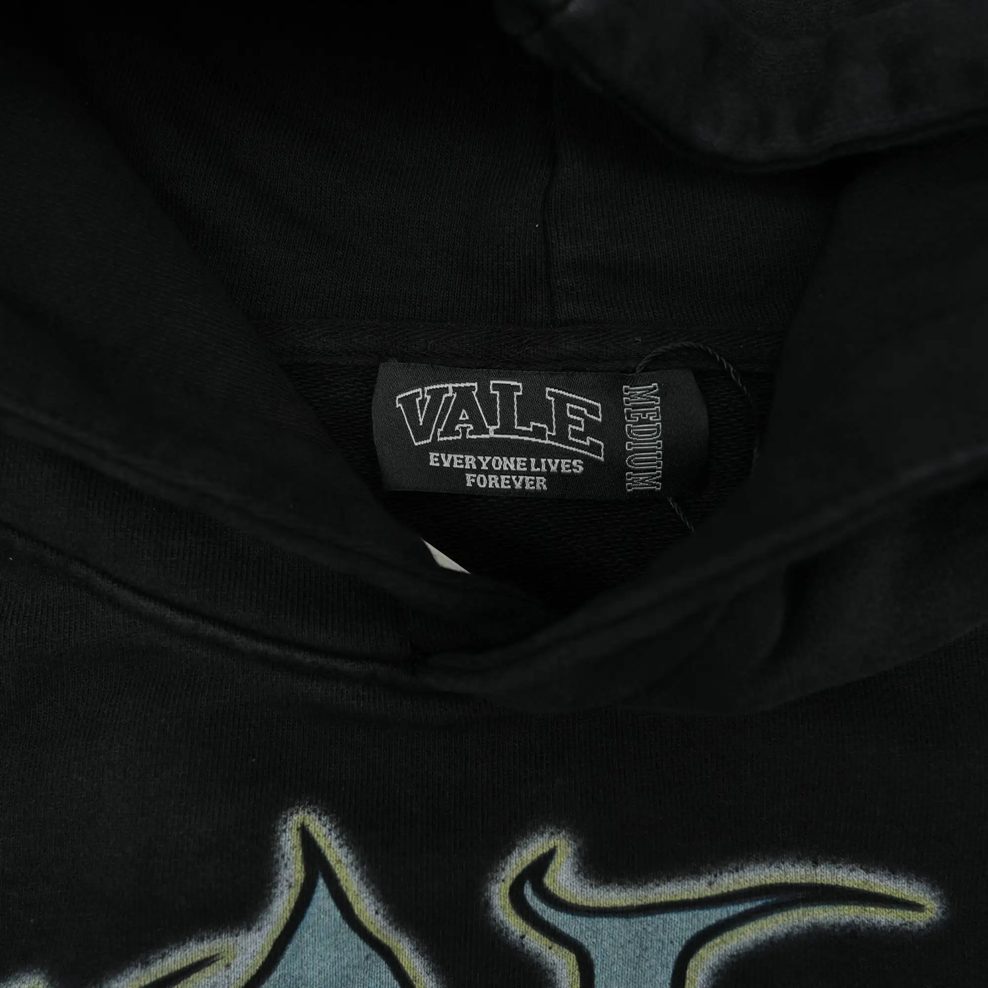 Vale Shadow Graphic Hoodie – Black - Image 7