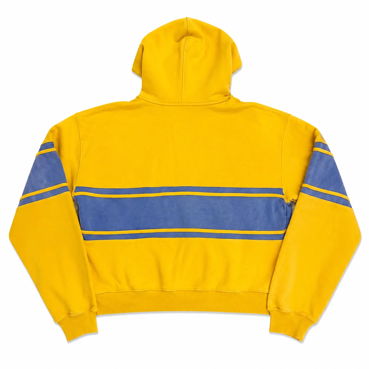 Vale Forever “Bighorn” (Vale Athletic) Zip Up Hoodie Yellow - Image 2