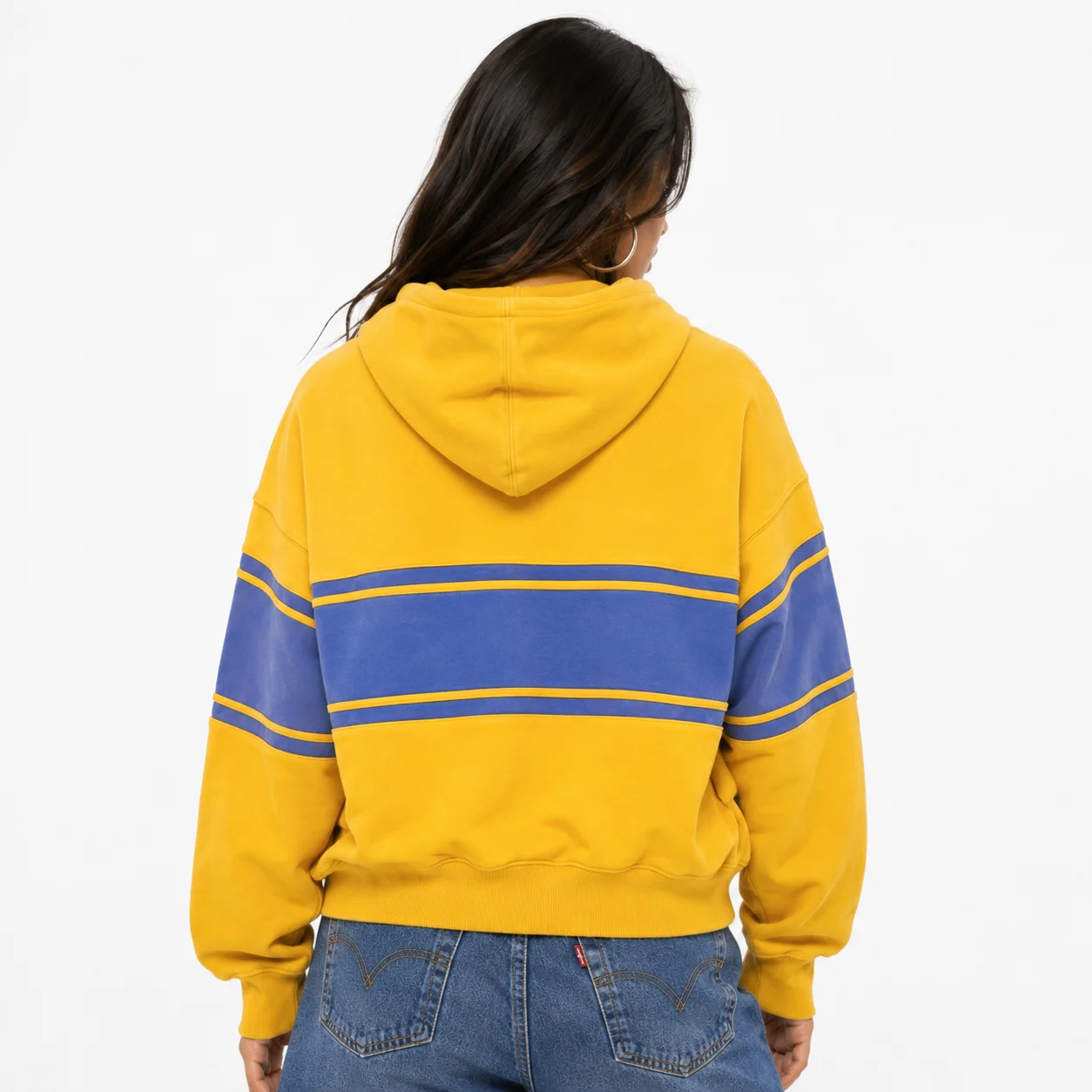 Vale Forever “Bighorn” (Vale Athletic) Zip Up Hoodie Yellow - Image 5