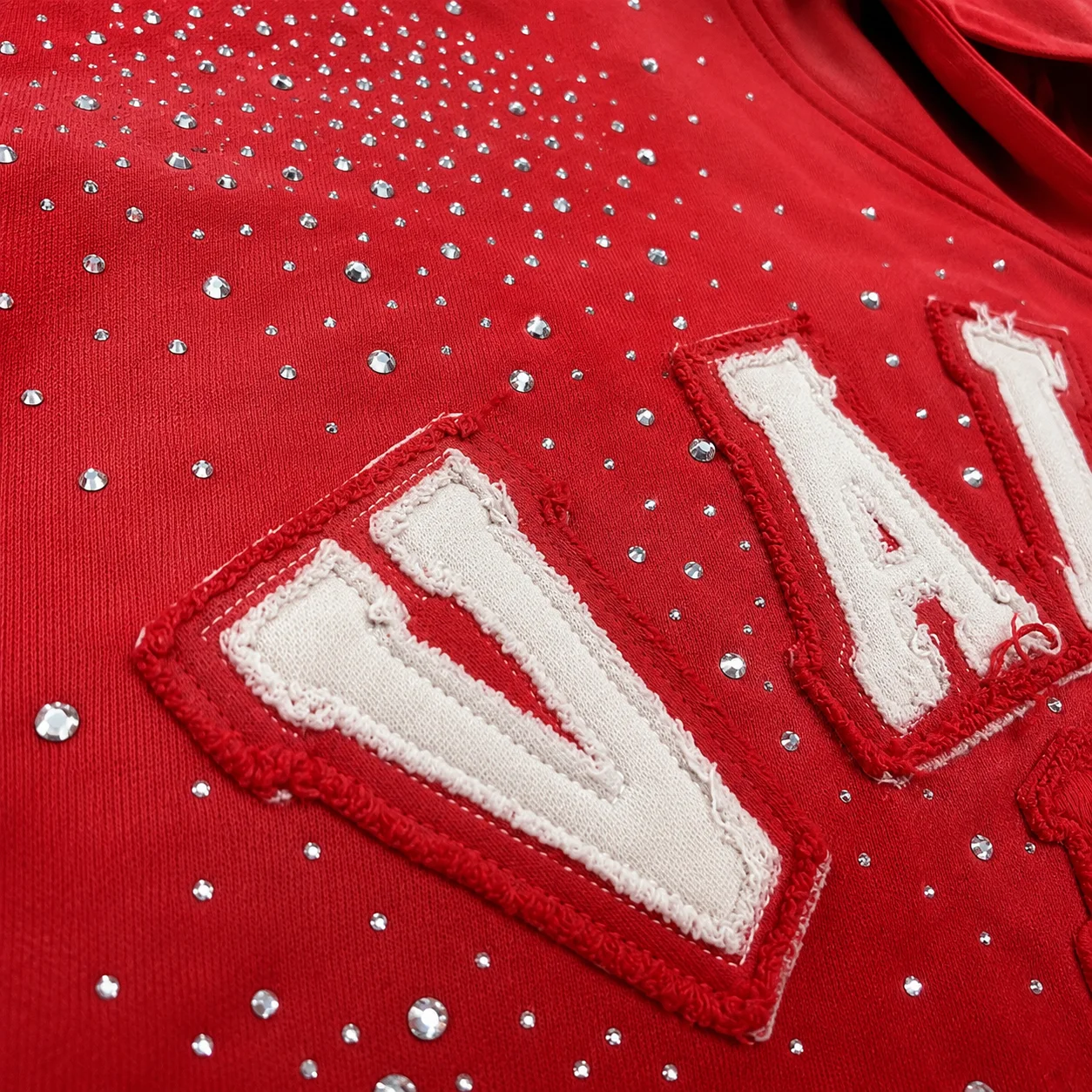 Vale Forever Classico Zip Up Hoodie Ruby Red - Image 5
