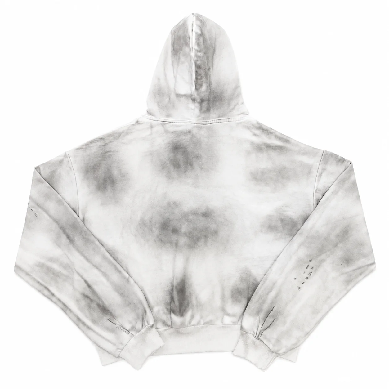 Vale Forever “Valley Dreams 14” Zip Up Hoodie Grey/White - Image 2