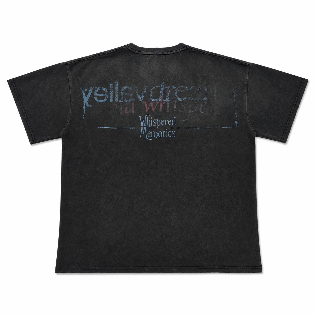 Vale Forever “Loud Whisper” / “Whisper Memories” Tee Black - Image 2