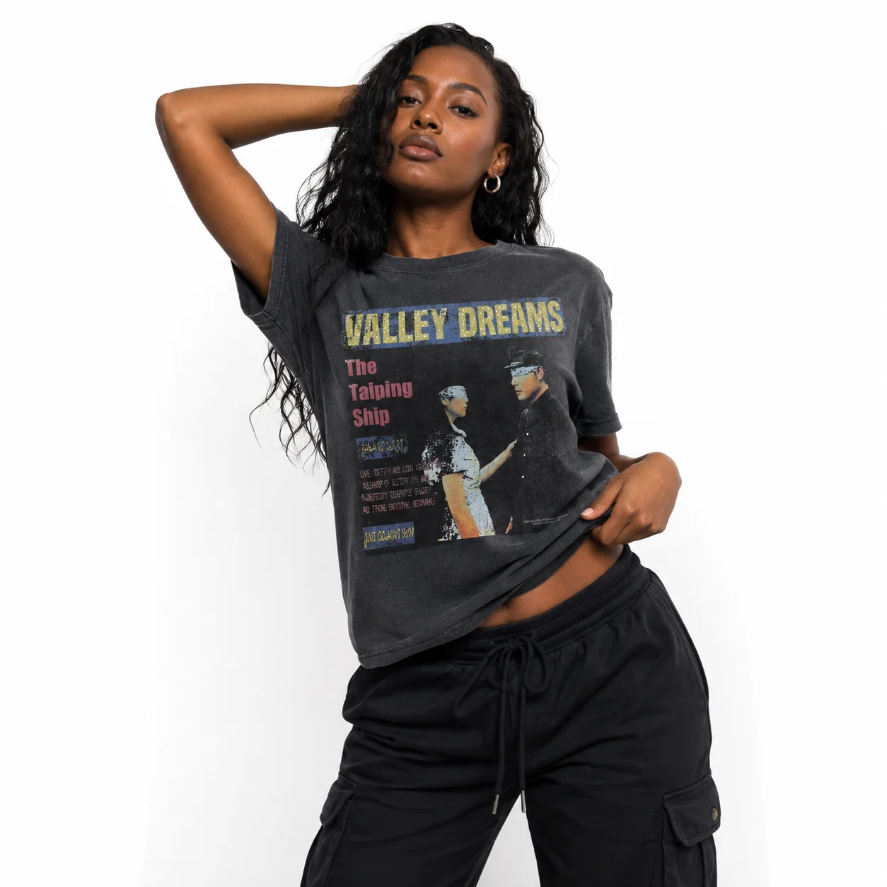 Vale Forever “The Taiping Ship” (Valley Dreams) Tee Black - Image 4