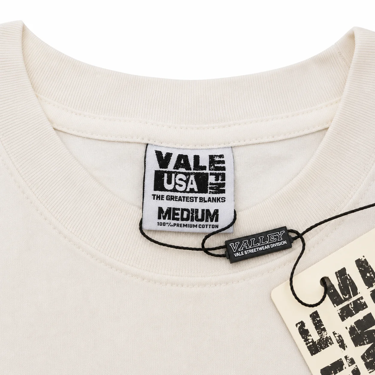 Vale Forever “High Above The Valley” Alien Tee White - Image 3