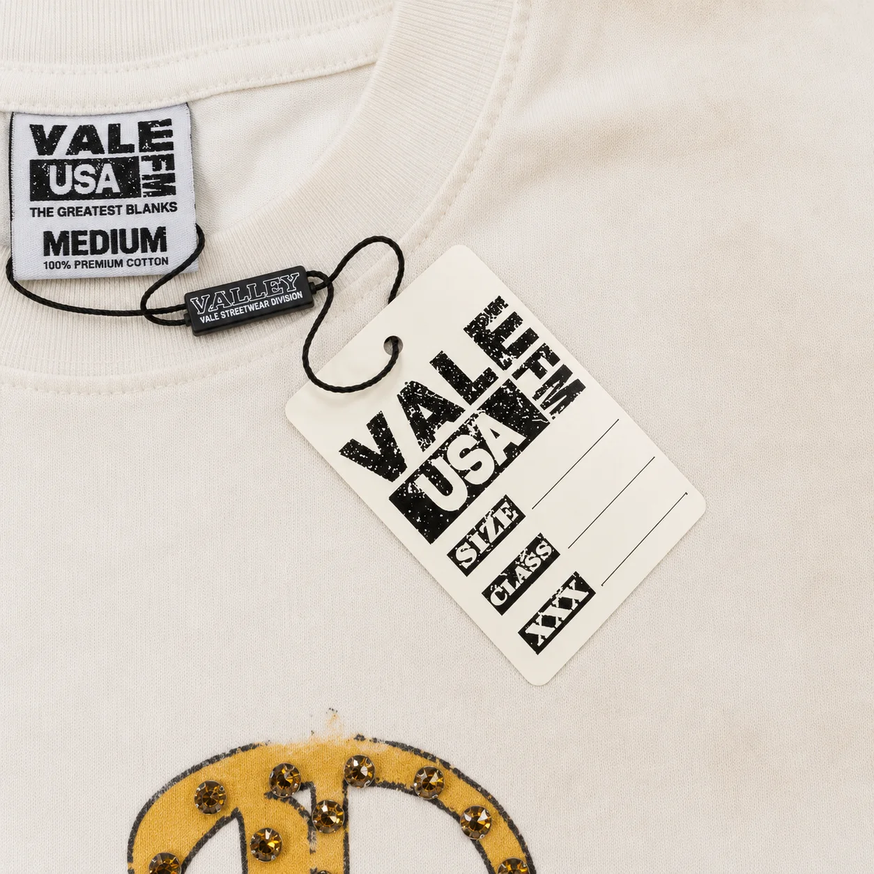 Vale Forever “High Above The Valley” Alien Tee White - Image 5