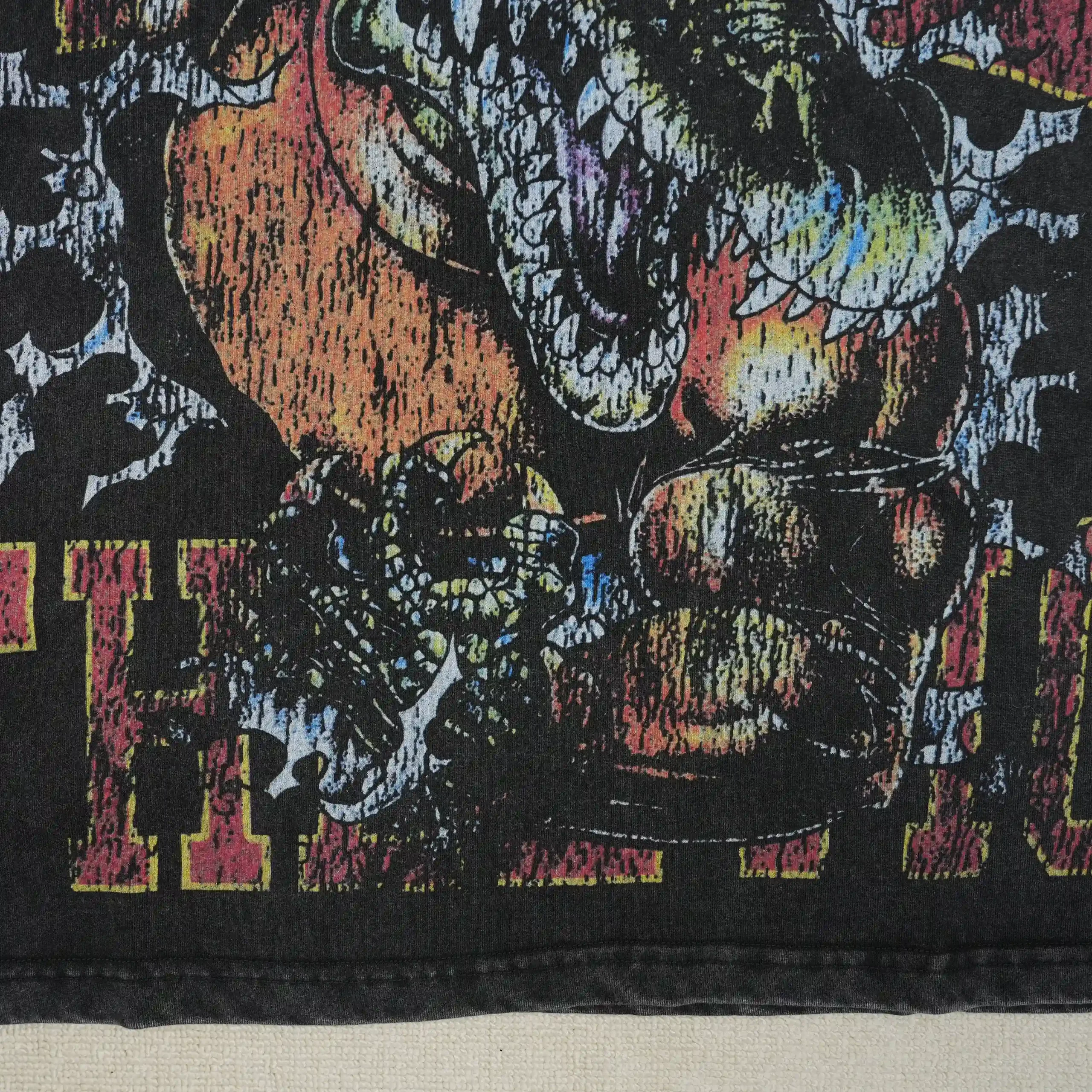 Athletic Dinosaur Tee Vintage Black - Image 2