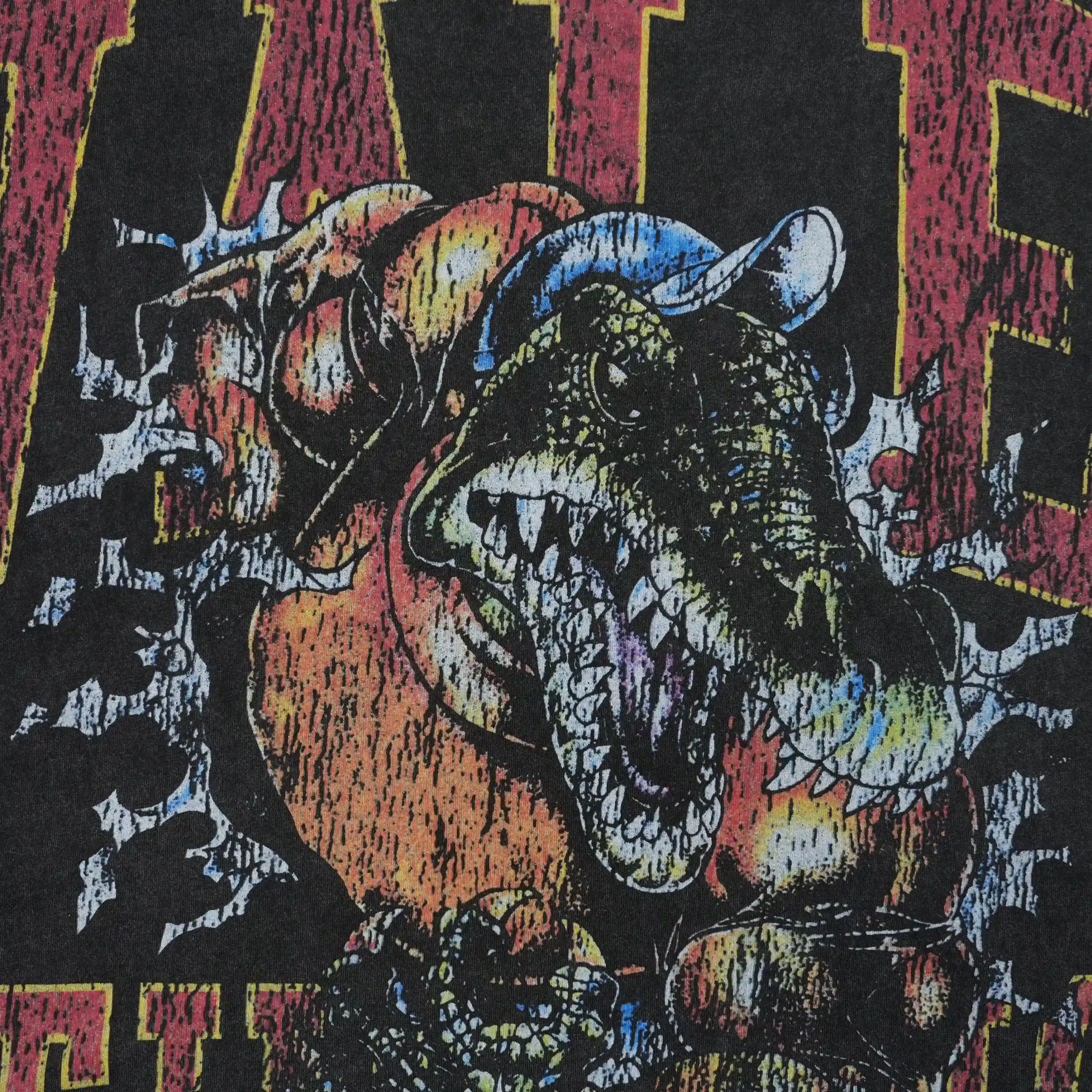 Athletic Dinosaur Tee Vintage Black - Image 8