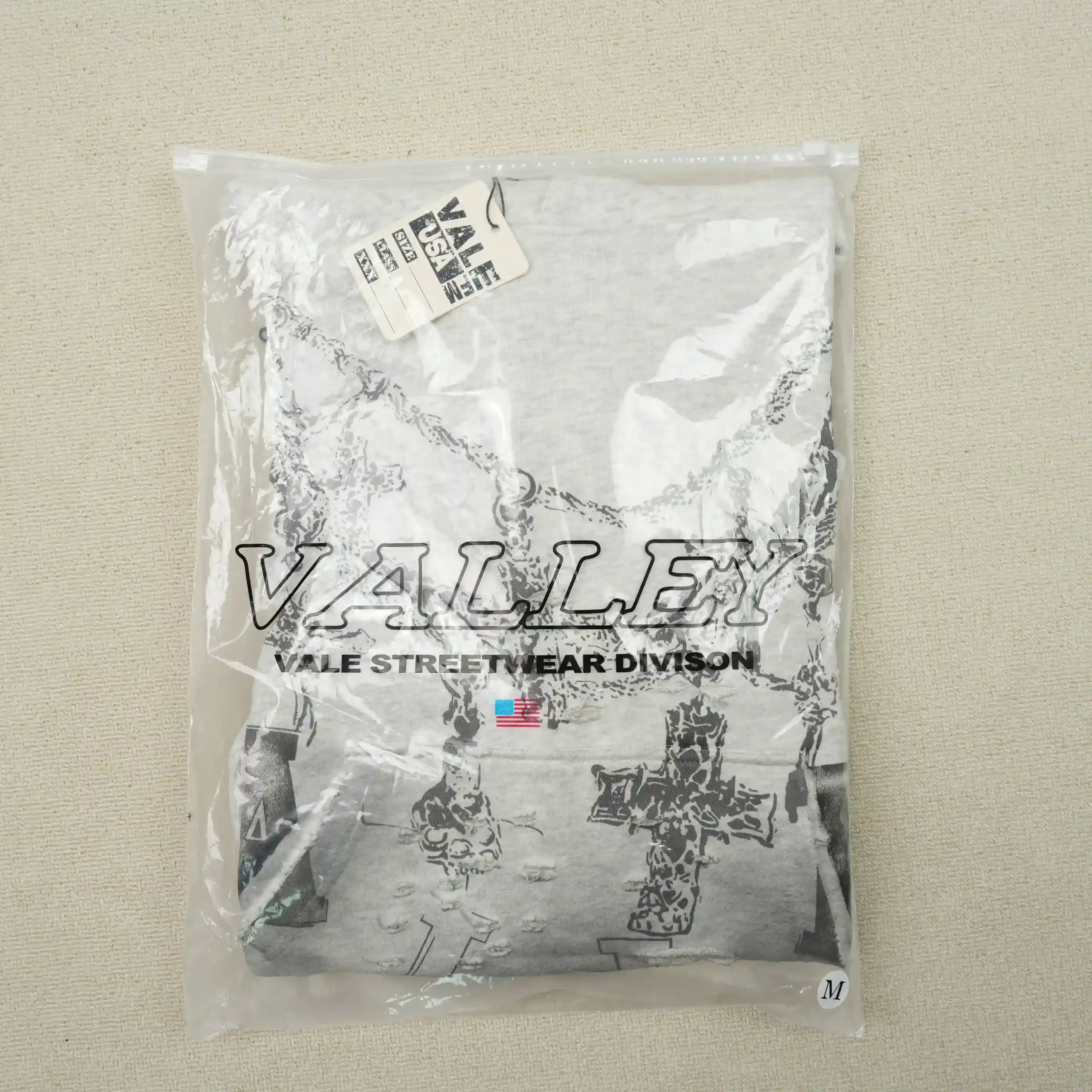 Distressed Chain Hoodie Heather Grey - Image 16