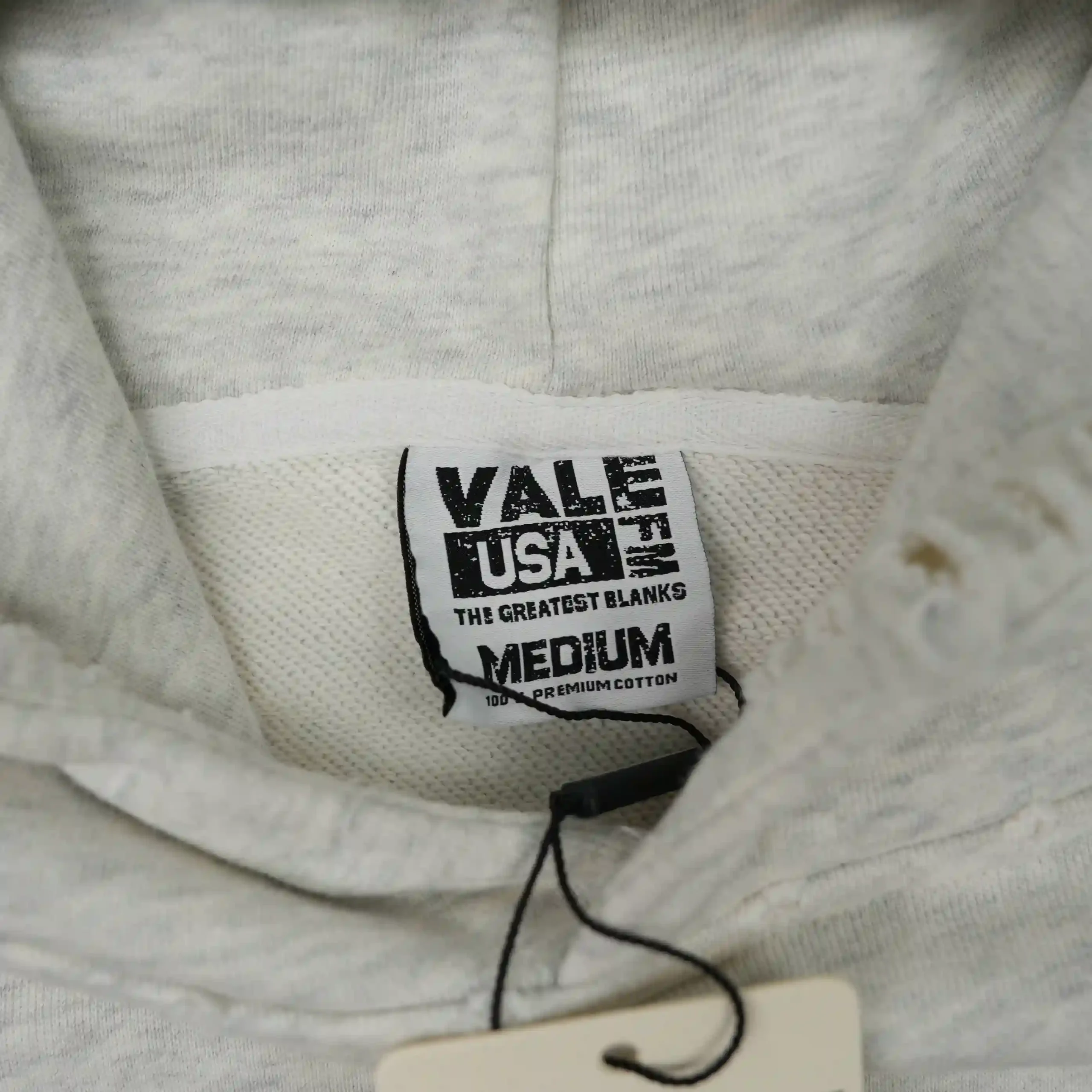 Distressed Chain Hoodie Heather Grey - Image 6