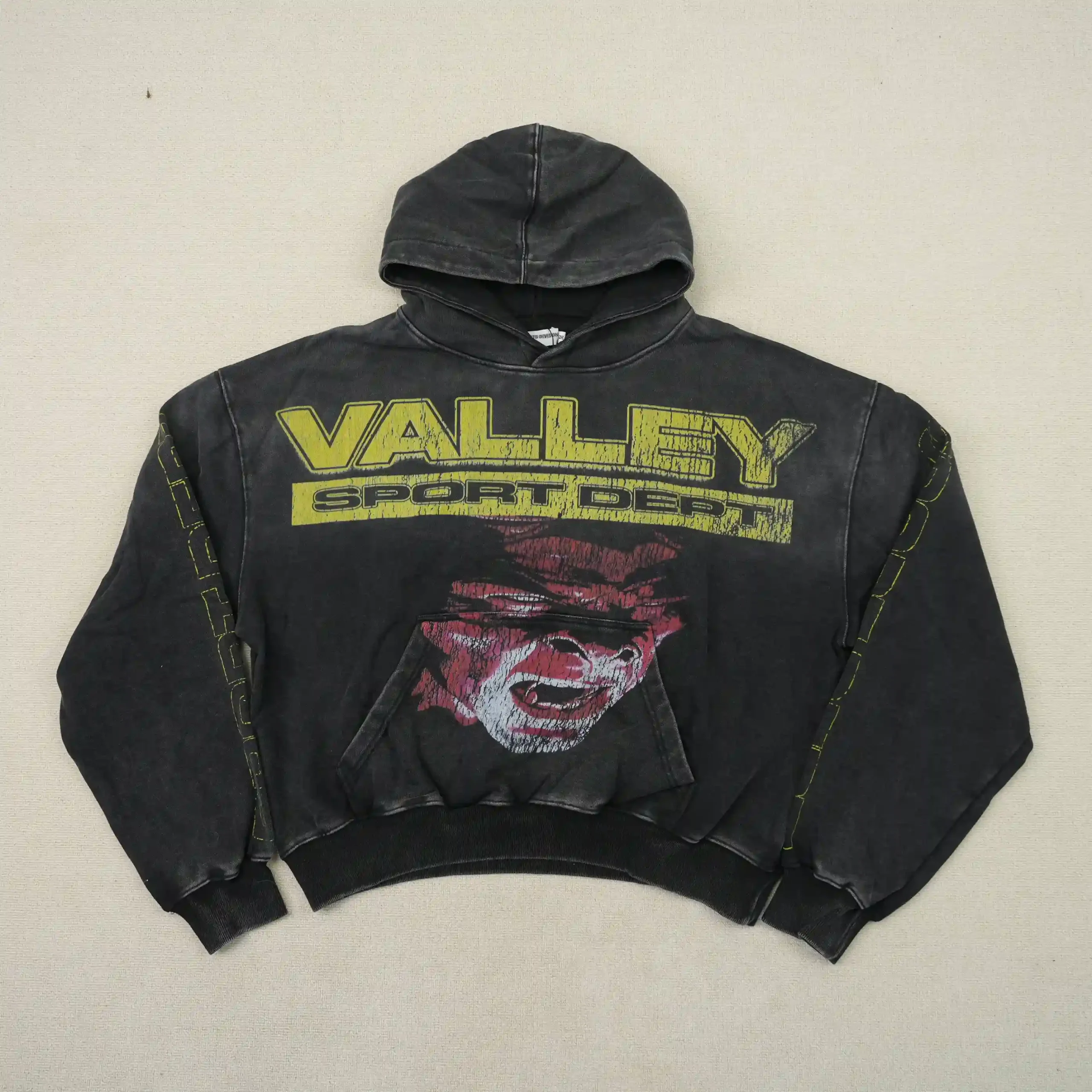 Hellboy Pullover Hoodie Black - Image 3