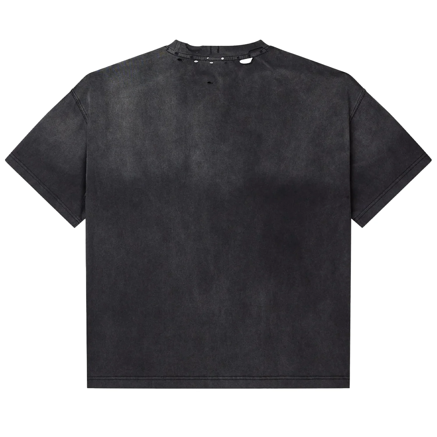Jesus Vs Hellboy Tee Vintage Black - Image 2