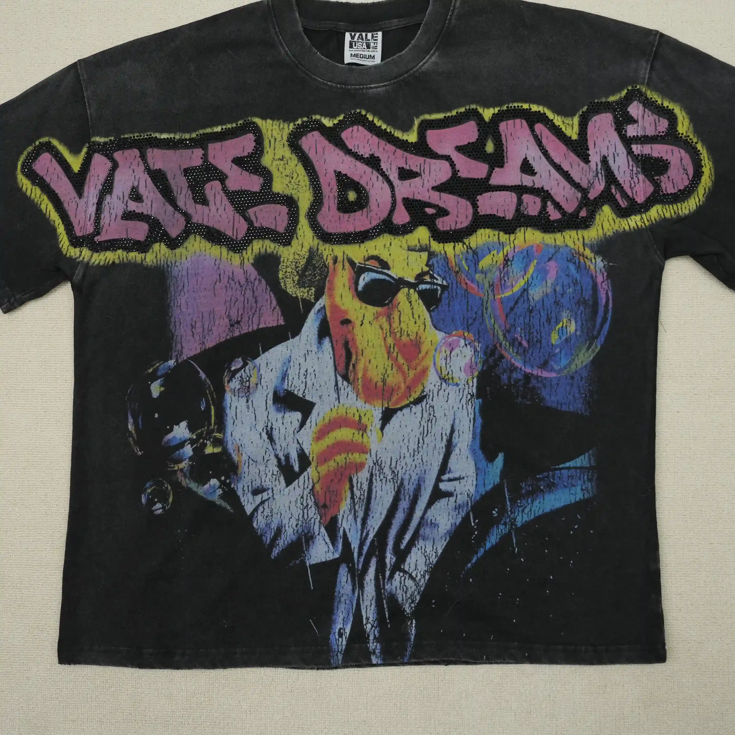 Vale Forever Late Dreams Tee Vintage Black - Image 10