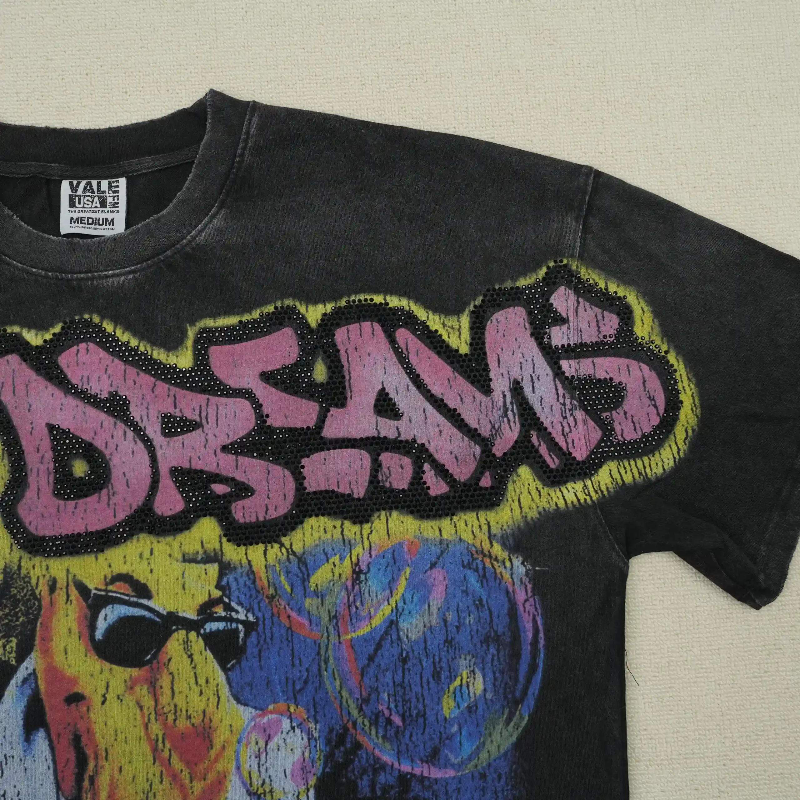 Vale Forever Late Dreams Tee Vintage Black - Image 8