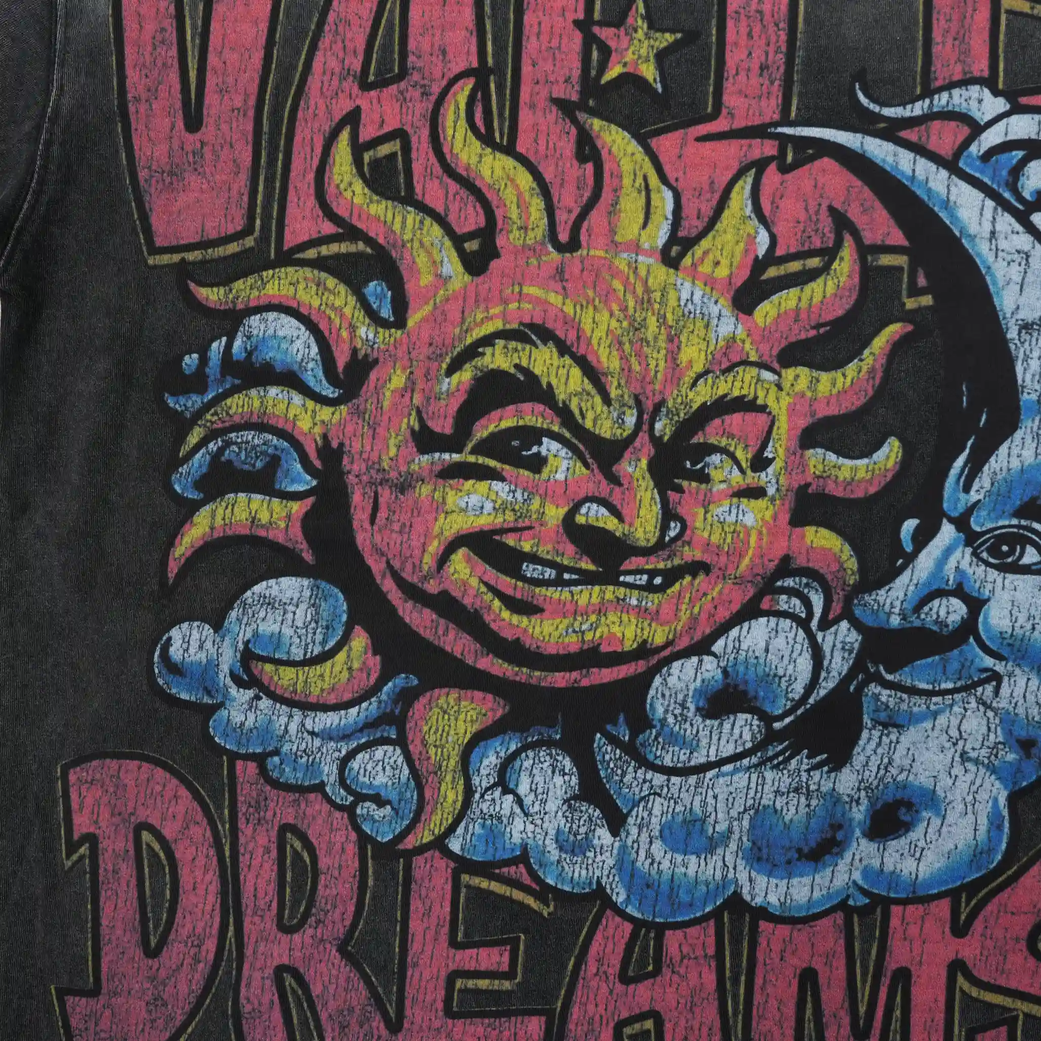Vale Forever Thrashed Sun Tee Vintage Black - Image 6