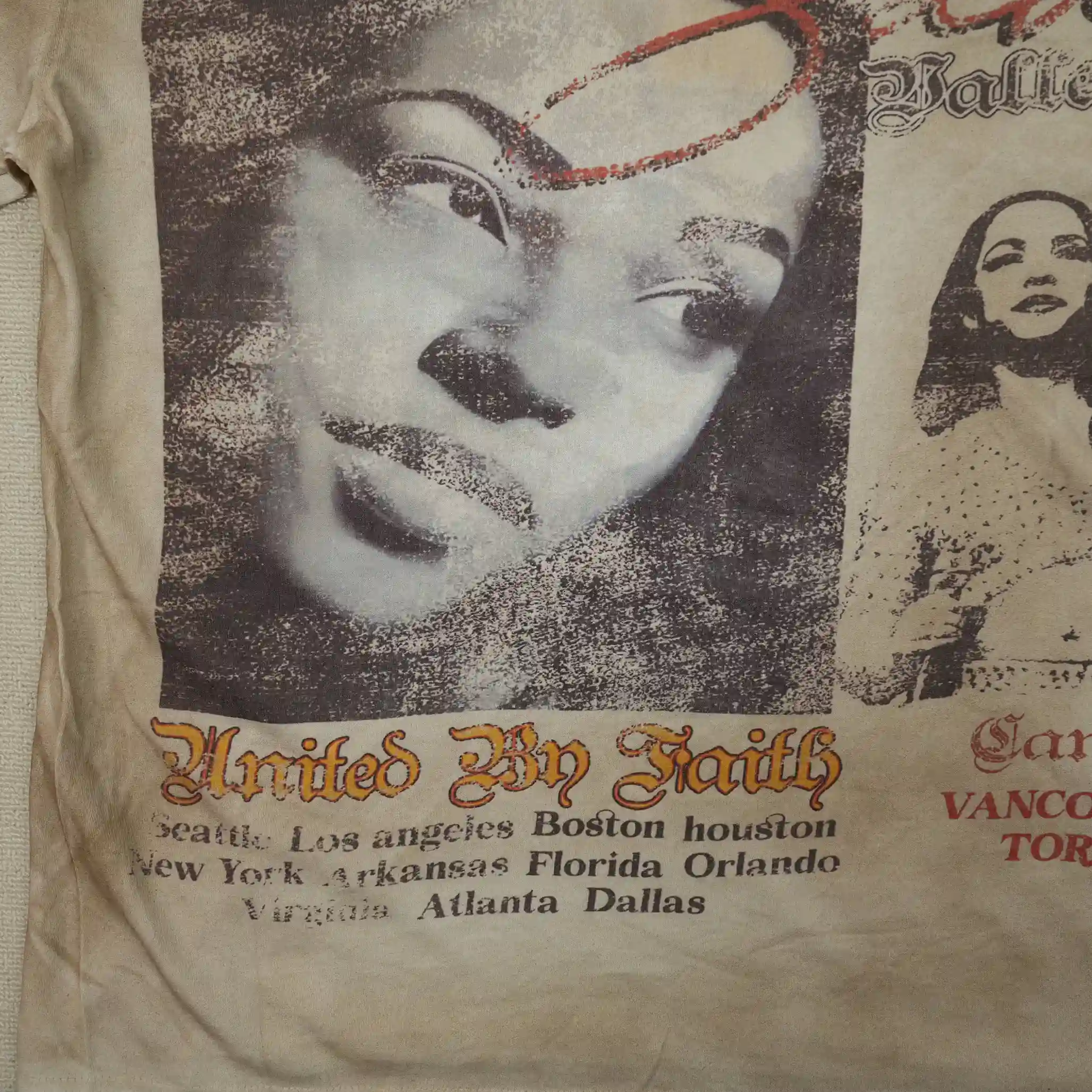 Vale Forever Valley Tour Tee Sade Cream - Image 5