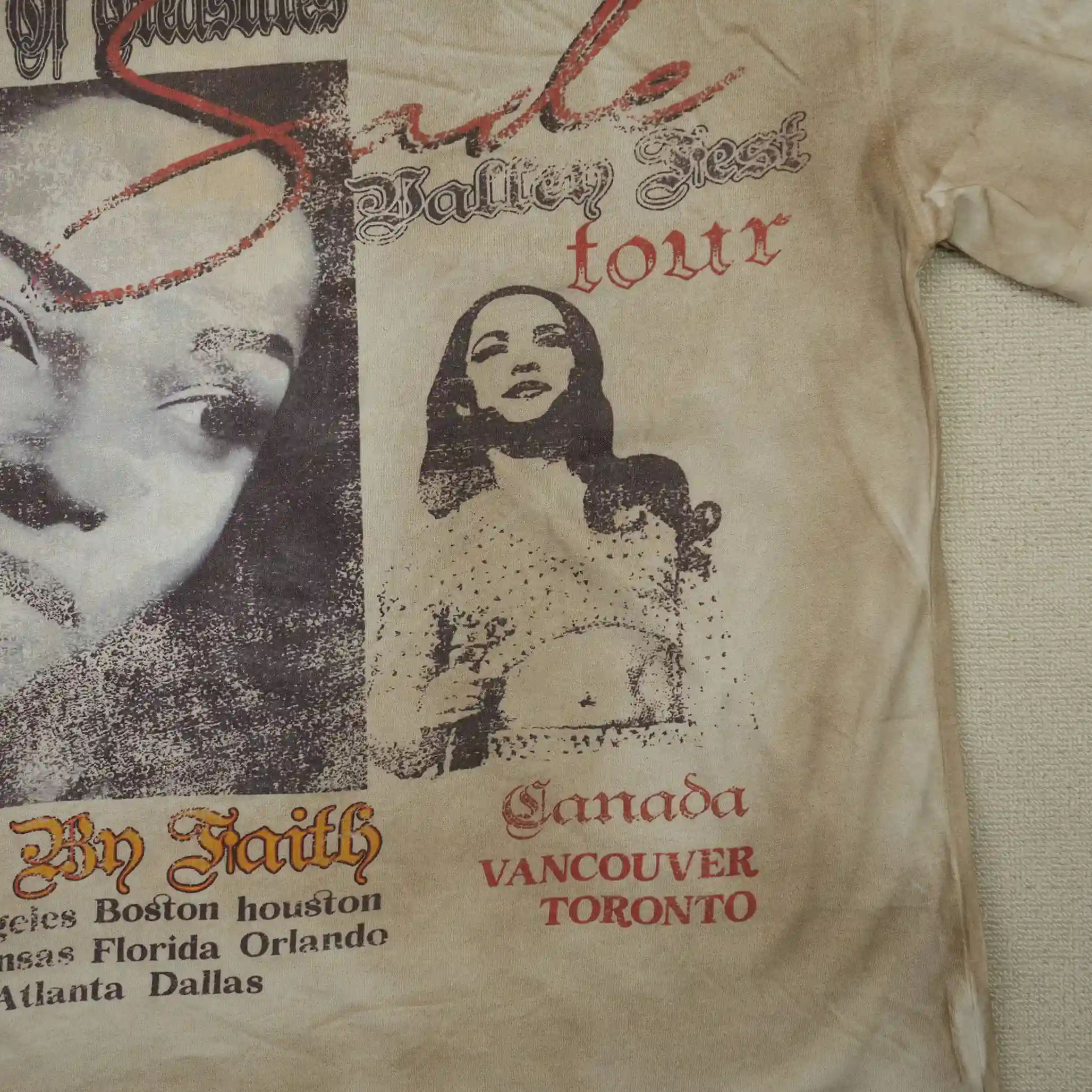 Vale Forever Valley Tour Tee Sade Cream - Image 7