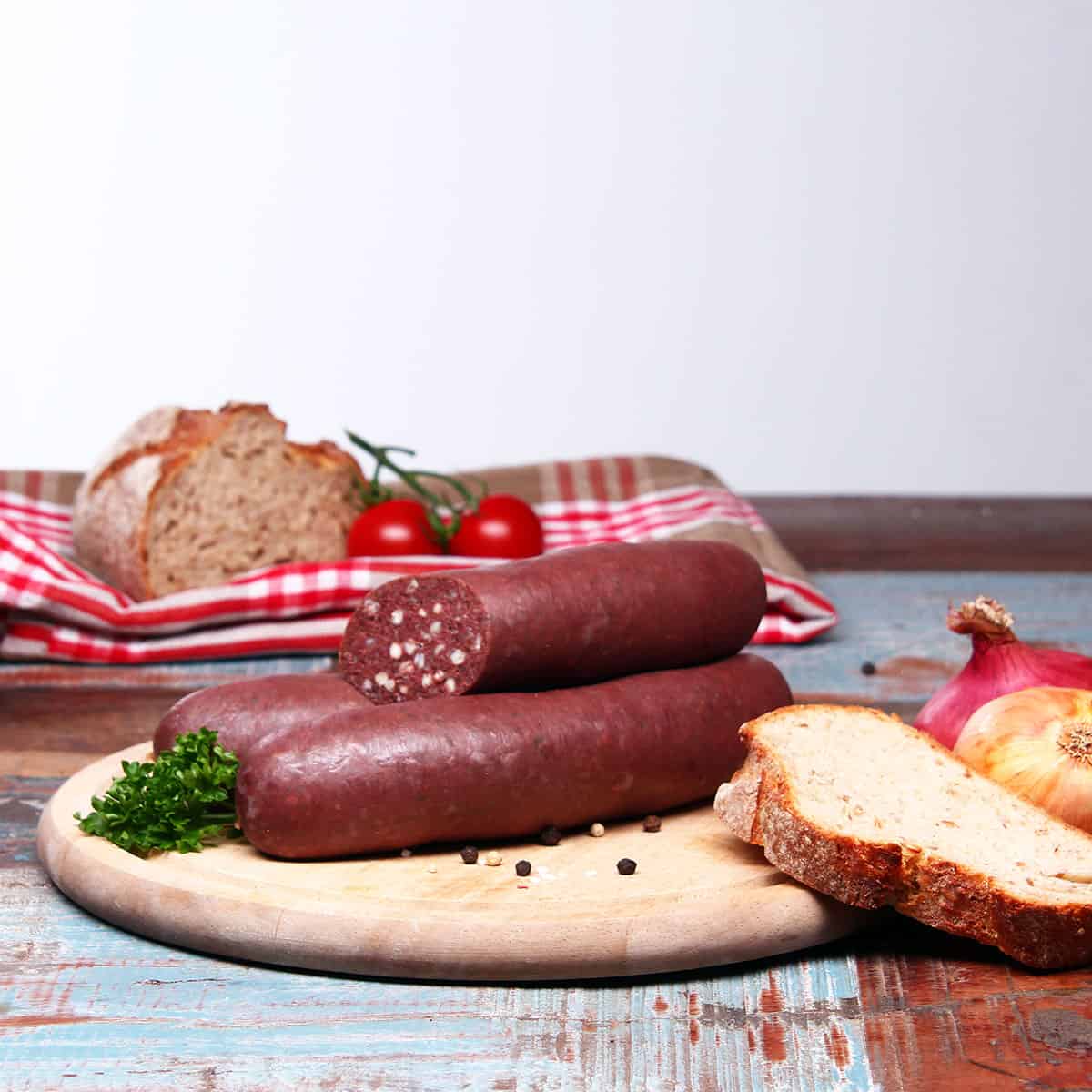 Graupenwurst (Grützwurst / Krupniok / Wellwurst) s
