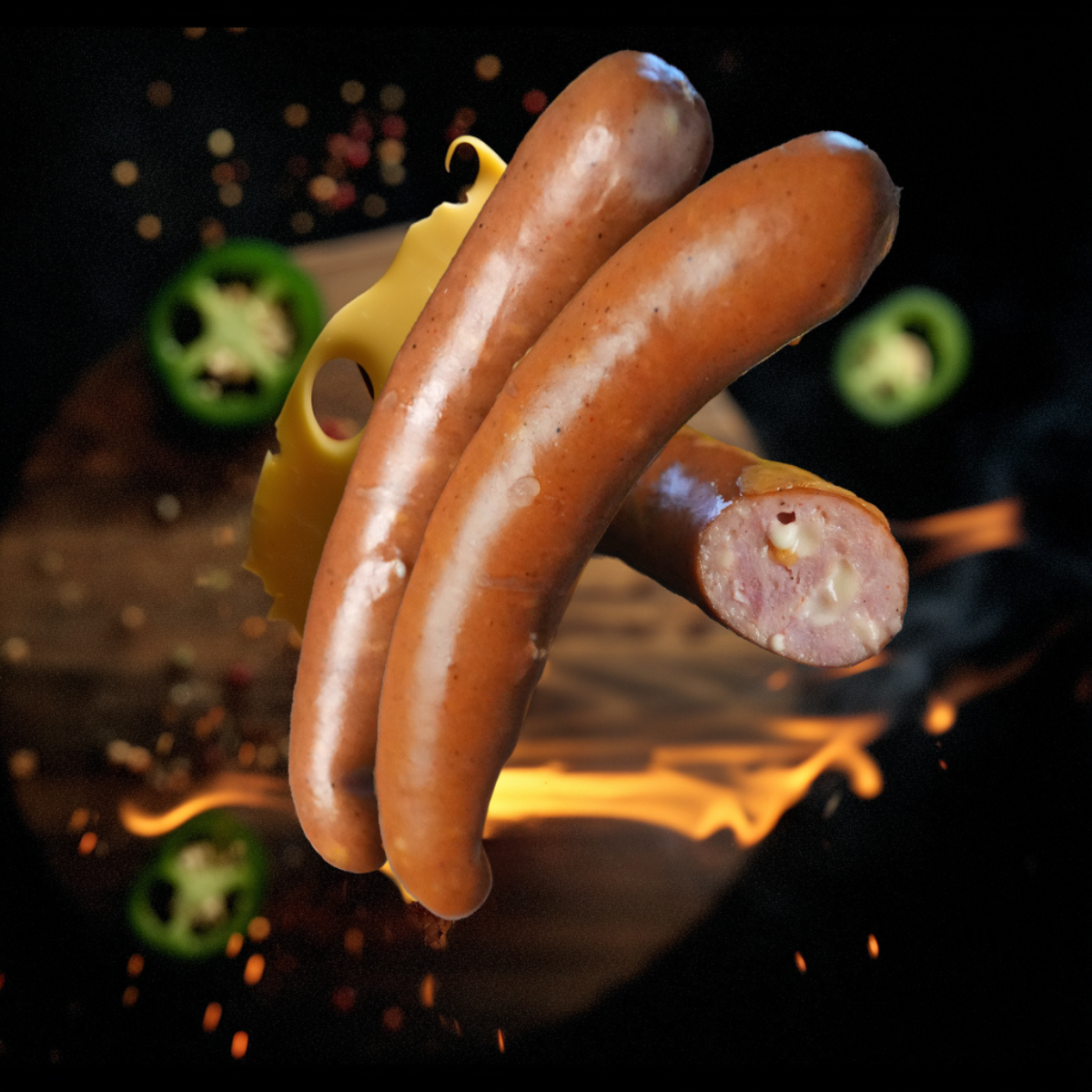Chili Cheese Krakauer – 3 Stück (ca. 200 g) s - Image 2