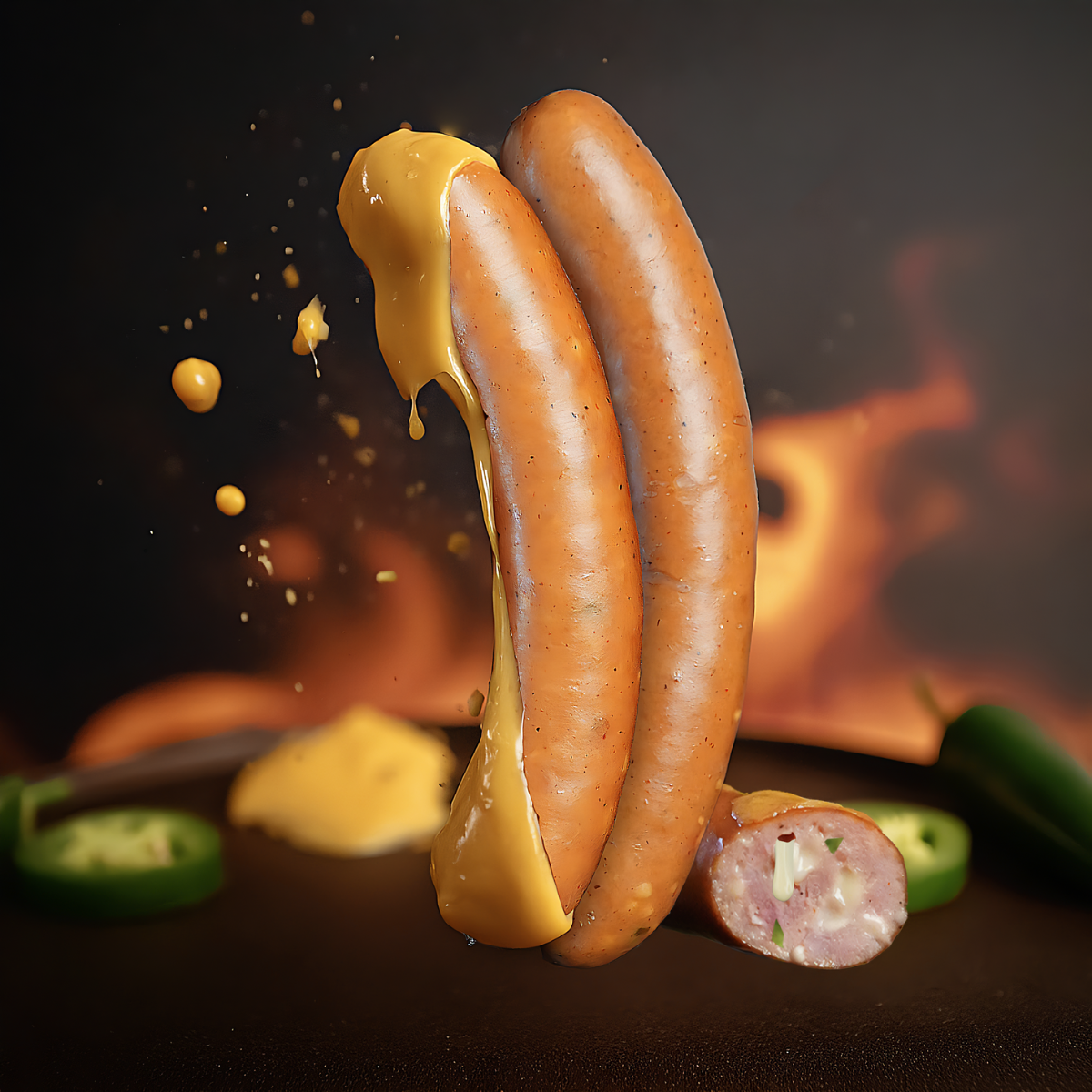 Chili Cheese Krakauer – 3 Stück (ca. 200 g) s