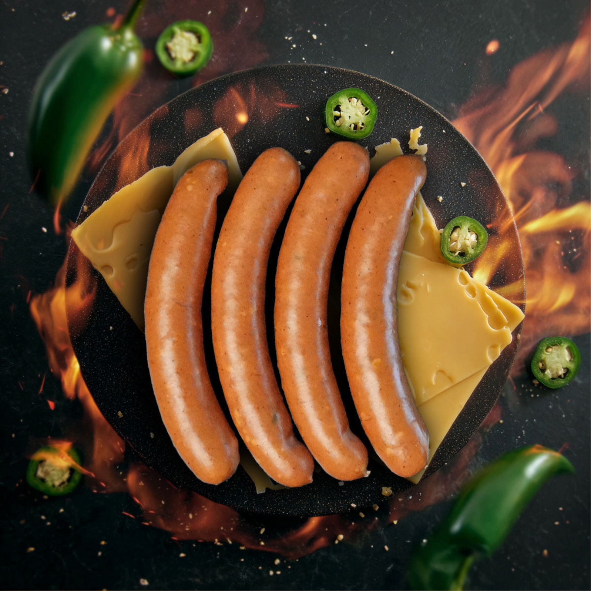 Chili Cheese Krakauer – 3 Stück (ca. 200 g) s - Image 3