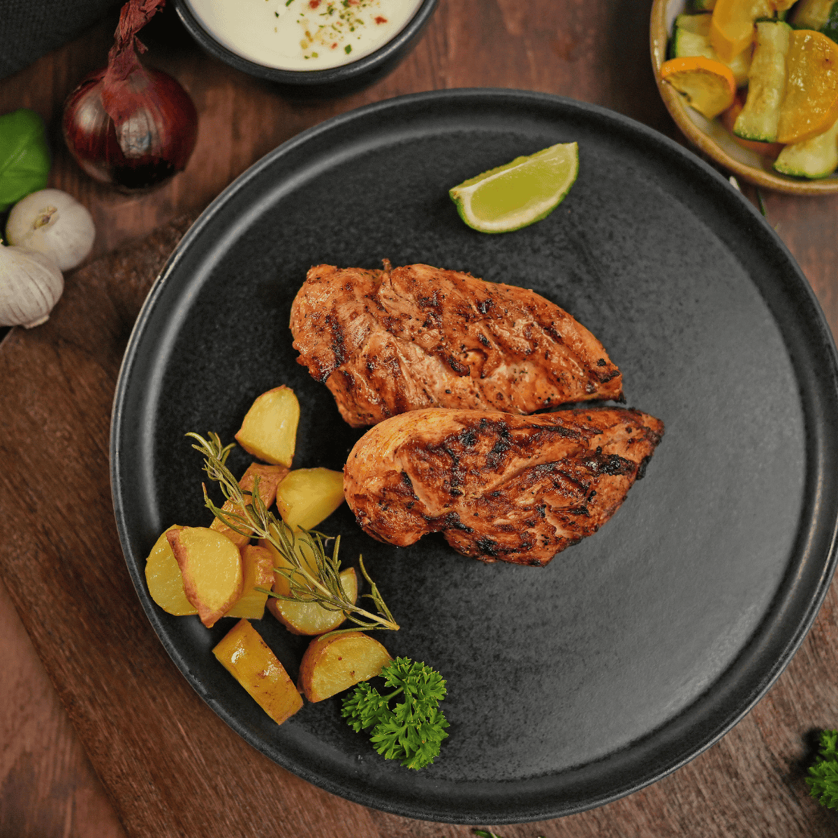 Hähnchenbrustfilet, mariniert // 2 Stück = 270g s - Image 2